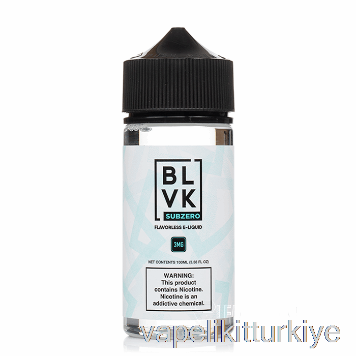 Vape Türkiye Sub Sıfır - Blvk - 100ml 3mg